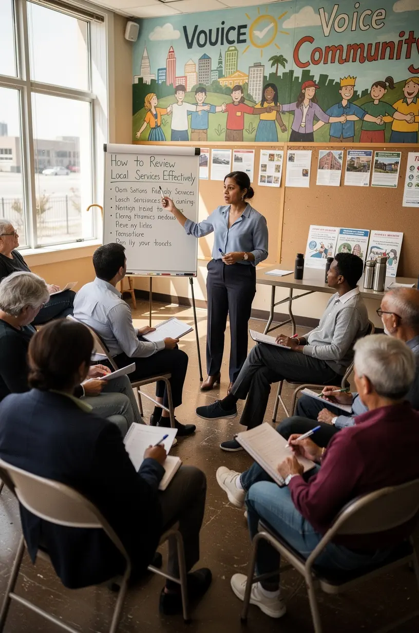 Word-of-mouth impact on local service choices